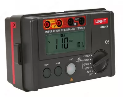 UNI-T UT501A — измеритель сопротивления изоляции цифровой