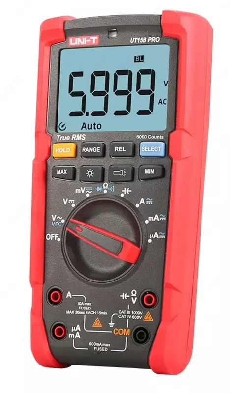 UNI-T UT15B PRO — цифровой мультиметр автомат