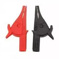 UNI-T UT-C02B(M4) — крокодил на резьбе (комплект красный/черный)