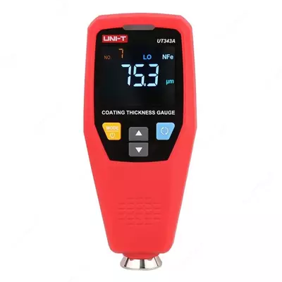 UNI-T UT343A — измеритель толщины ЛКП на магнитных и немагнитных металлах