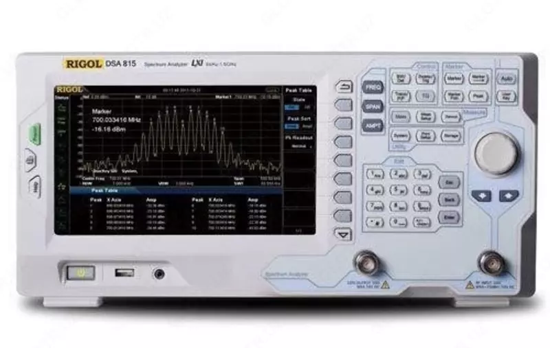 DSA815-TG — анализатор спектра с трекинг-генератором