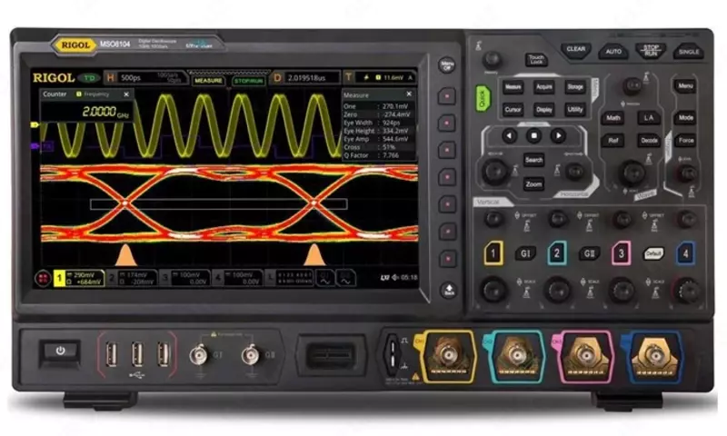 MSO8104 — осциллограф смешанных сигналов