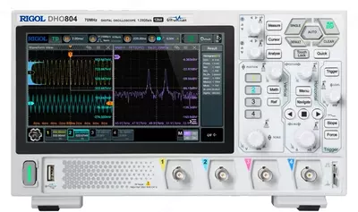 DHO804 — цифровой осциллограф высокого разрешения