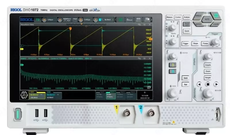 DHO1072 — осциллограф цифровой запоминающий