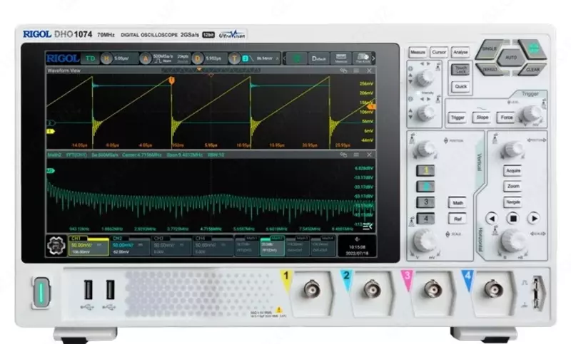 DHO1074 — осциллограф цифровой запоминающий