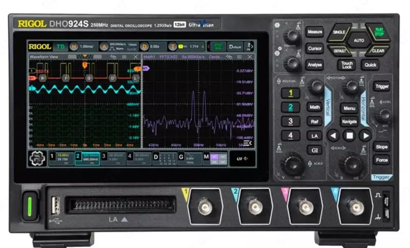 DHO924S — цифровой осциллограф высокого разрешения