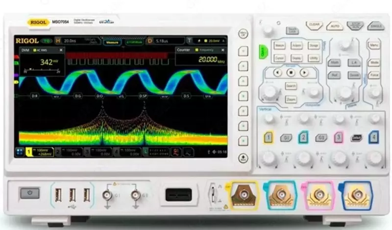 DS7054 — цифровой осциллограф