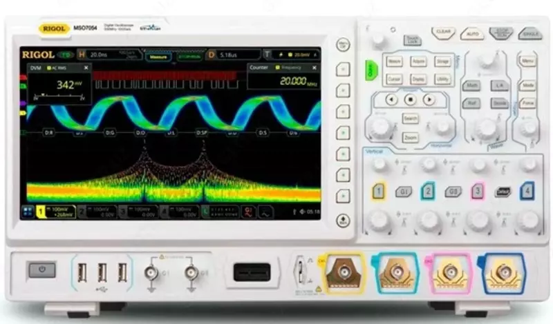 MSO7014 — цифровой осциллограф