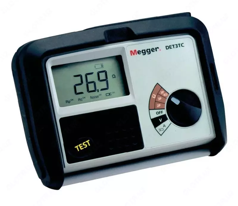 DET3TC — тестер сопротивления заземления