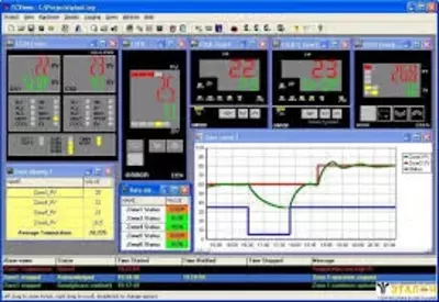 TC Views (OMRON E5CК-Т - RS) — интерфейс (подключение к ПК)