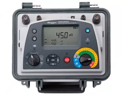 DLRO10HDX — цифровой микроомметр
