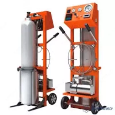 RF-S+ — устройство для откачки воздуха и заполнения элегазом (с весами)