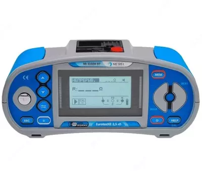 MI 3102H BT — многофункциональный измеритель параметров электроустановок