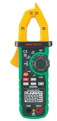 MS2009C — клещи токоизмерительные цифровые