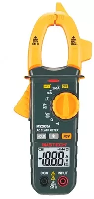 MS2030A — клещи токоизмерительные цифровые