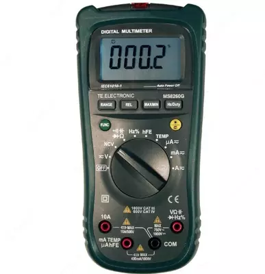 MS8260G — мультиметр цифровой с детектором напряжения