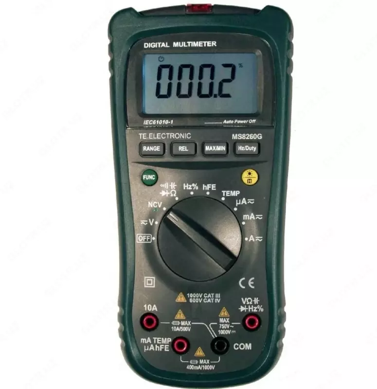 MS8260G — мультиметр цифровой с детектором напряжения