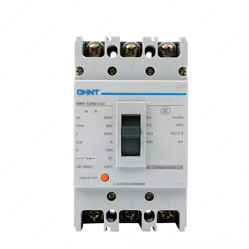 Автоматический выключатель NM1-125S/3Р 100A 25кА CHINT