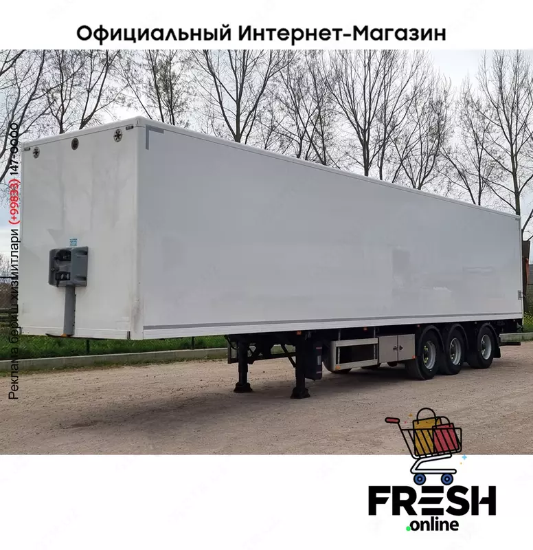 HAPPY Trailer ORBT 43-327 3 Assen закрытый полуприцепы