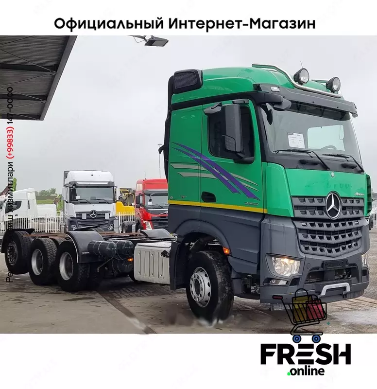 Mercedes Arocs 3258 8X4 Шасси Грузовик