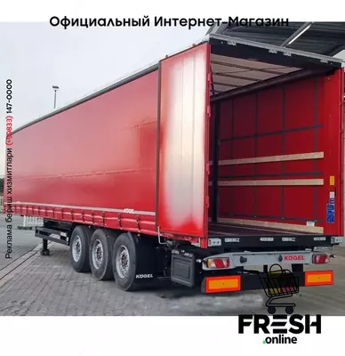 Kögel S24-1 3 Assen Шторки полуприцепы (на заказ)