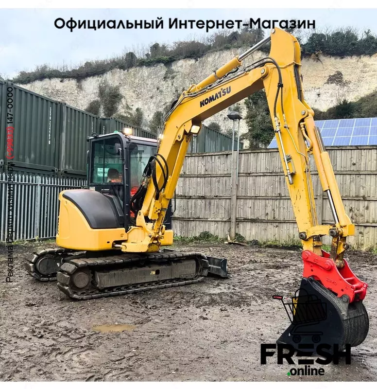 Гусеничная строительная техника Komatsu PC55 MR -5M0