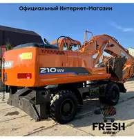 в рассрочку от 2 435 сум Колёсный экскаватор DOOSAN Daewoo SOLAR 210W-V