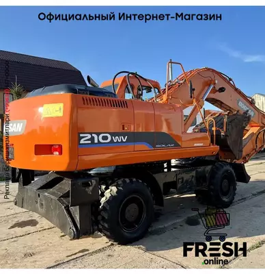 Колёсный экскаватор DOOSAN Daewoo SOLAR 210W-V