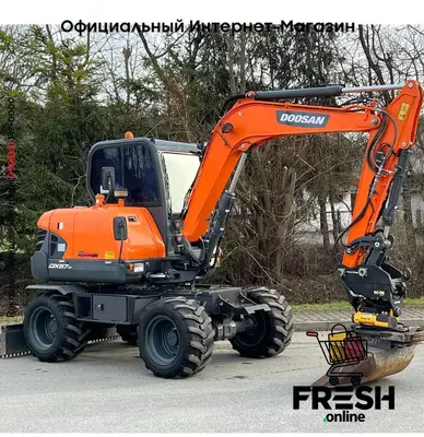 Колесный экскаватор DOOSAN DX57W