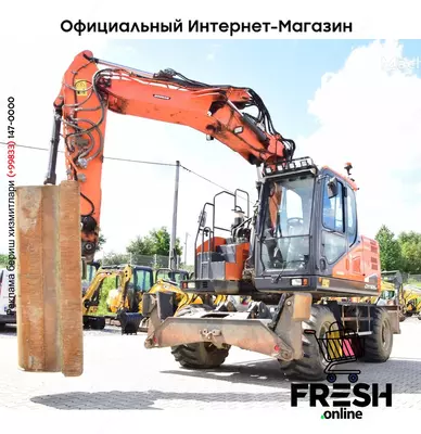 Колесный экскаватор Doosan DX165W-5 T.A.B