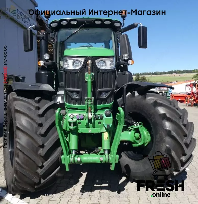 Трактор колесный John Deere 6250R (на заказ)