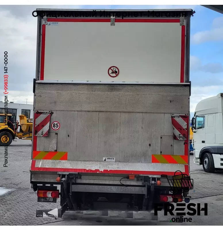 Mercedes Atego 1218 4X2 Шторки грузовик (на заказ)