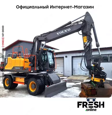 КОЛЁСНЫЙ ЭКСКАВАТОР Volvo EW160E HYVÄT VARUSTEET