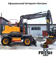 КОЛЁСНЫЙ ЭКСКАВАТОР Volvo EW160E HYVÄT VARUSTEET В рассрочку