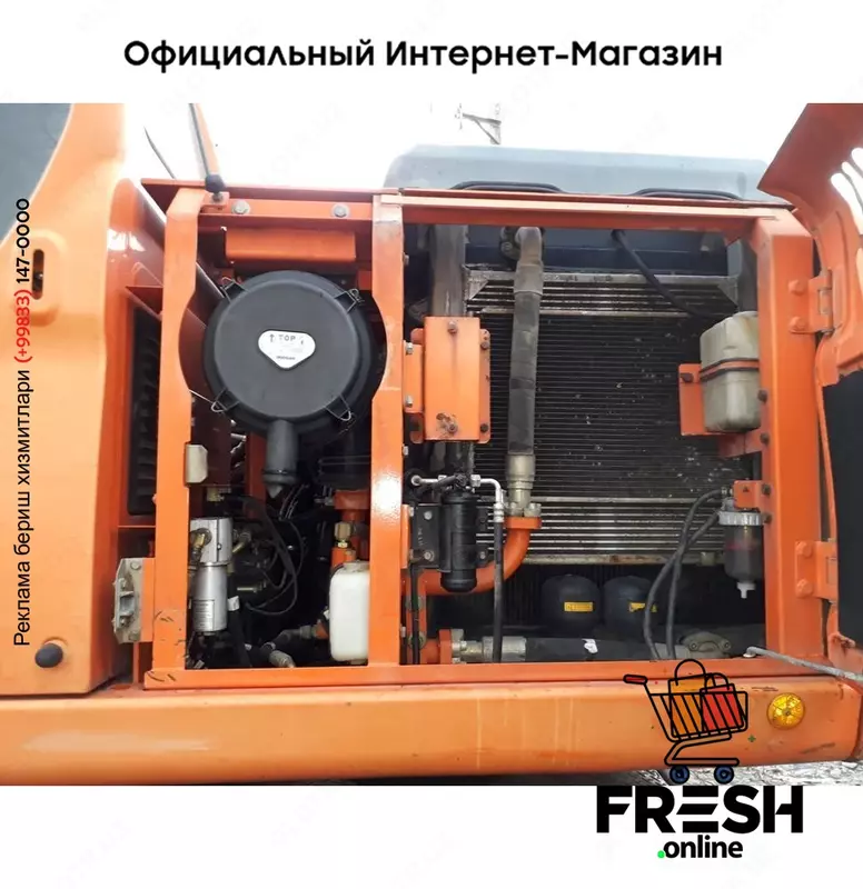 Колесный экскаватор Doosan DX140W