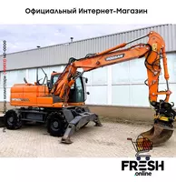 в рассрочку от 1 245 сум Колесный экскаватор Doosan DX 160 W-3 (НА ЗАКАЗ)