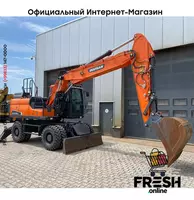 в рассрочку от 1 770 сум Колесный экскаватор Doosan DX170W-5