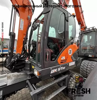 Колесный экскаватор Doosan DX 57 W-7 (на заказ)