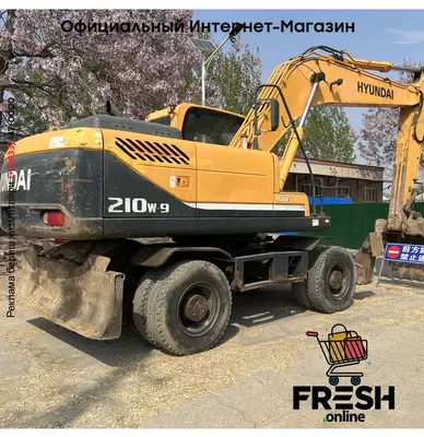 Колесный экскаватор Hyundai R210W-9 (Китай)