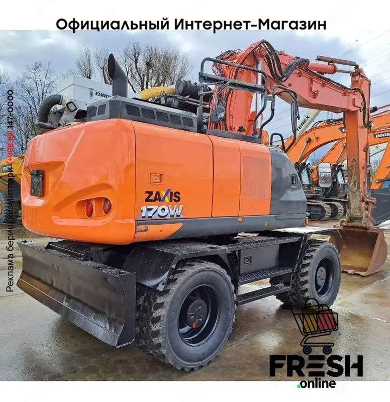 Колесный экскаватор Hitachi ZX170W-6-2P