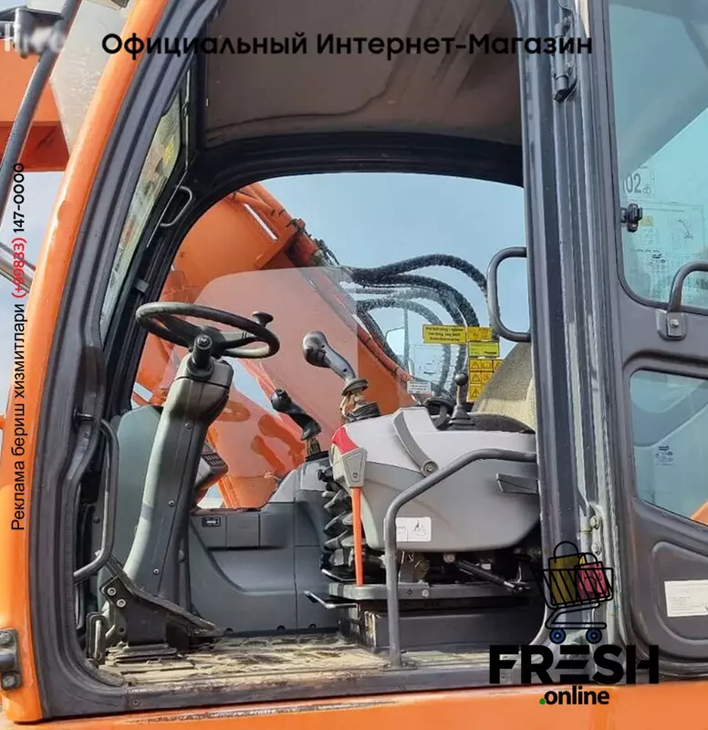 Колесный экскаватор Doosan DX140W