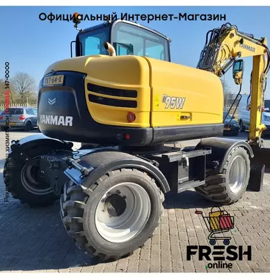 Yanmar B95 W 4X4 строительная техника