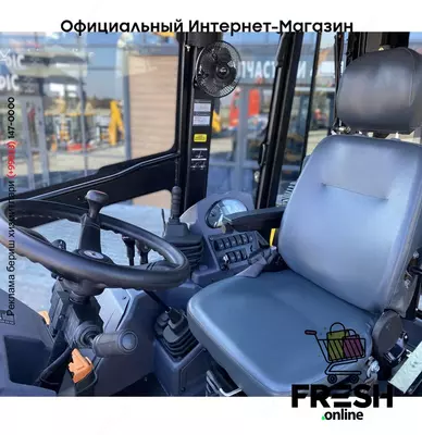 Новый экскаватор-погрузчик Bull HD 100