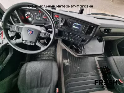 Шторки грузовик Scania R450 4X2 + прицеп