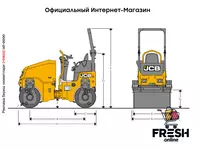 Каток JCB – CT260-120 Экскаваторы