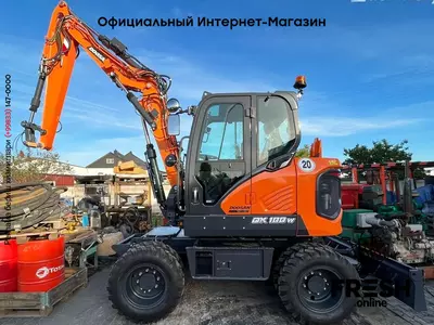 Колесный экскаватор Doosan DX 100 W-7