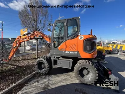 Колесный экскаватор Doosan DX 100 W-7