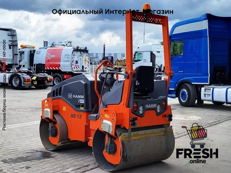 Каток Hamm HD12 VV Roller