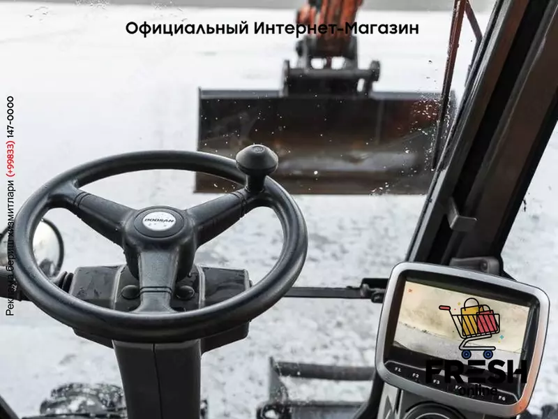 Новый колесный экскаватор Doosan DX 140 W-3