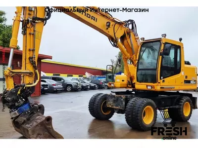 Колесный экскаватор Hyundai Robex 140w-7